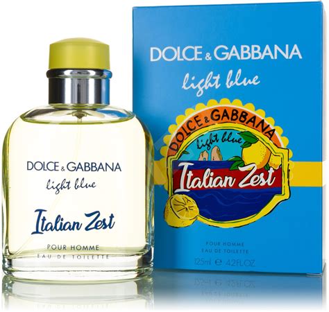 dolce gabbana light blue italian zest pour homme 125 ml|Dolce & Gabbana light blue men's.